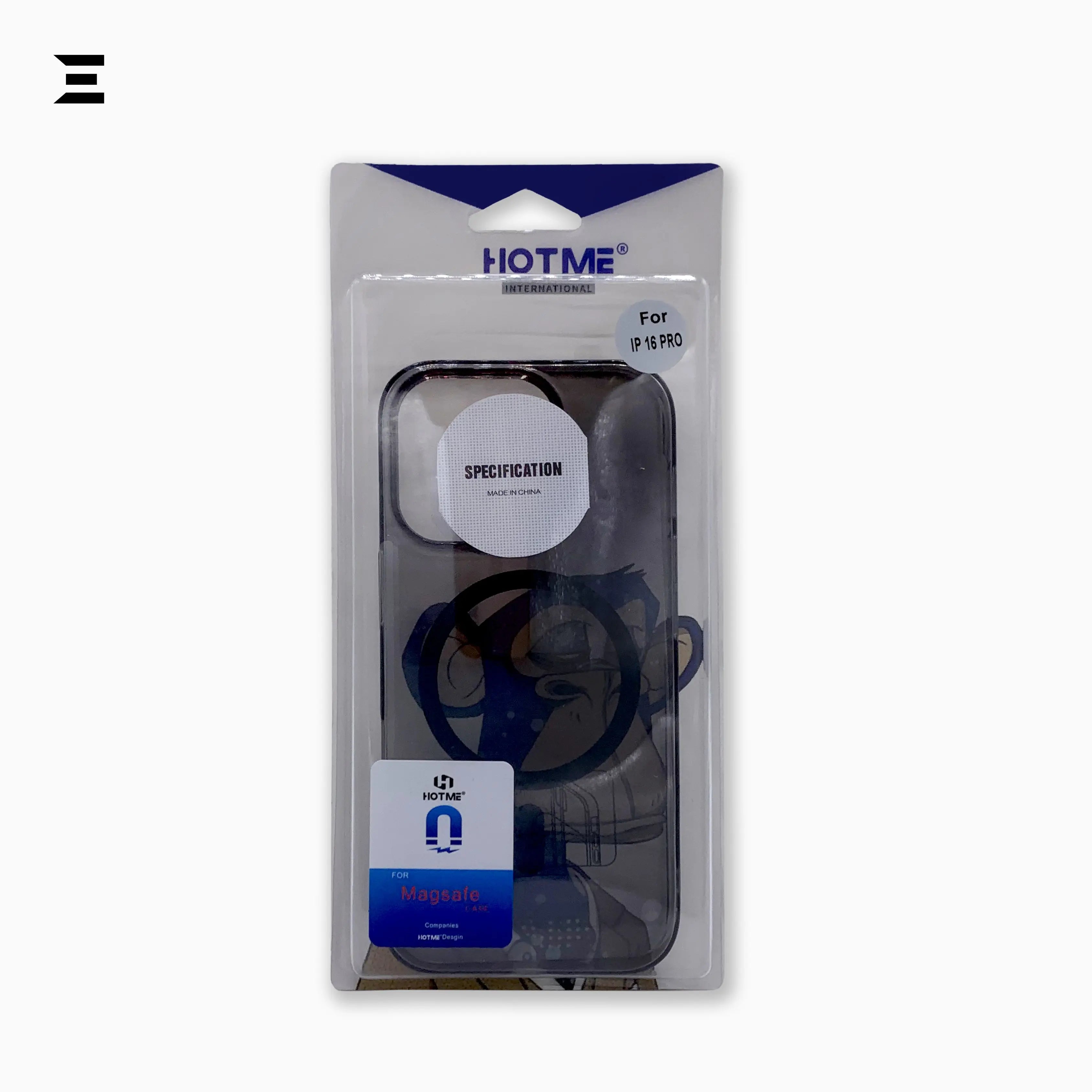 HOTME Printed Transparent MagSafe Case – Monkey Design Shockproof Cover for iPhone | IBRELIA™ IBRELIA