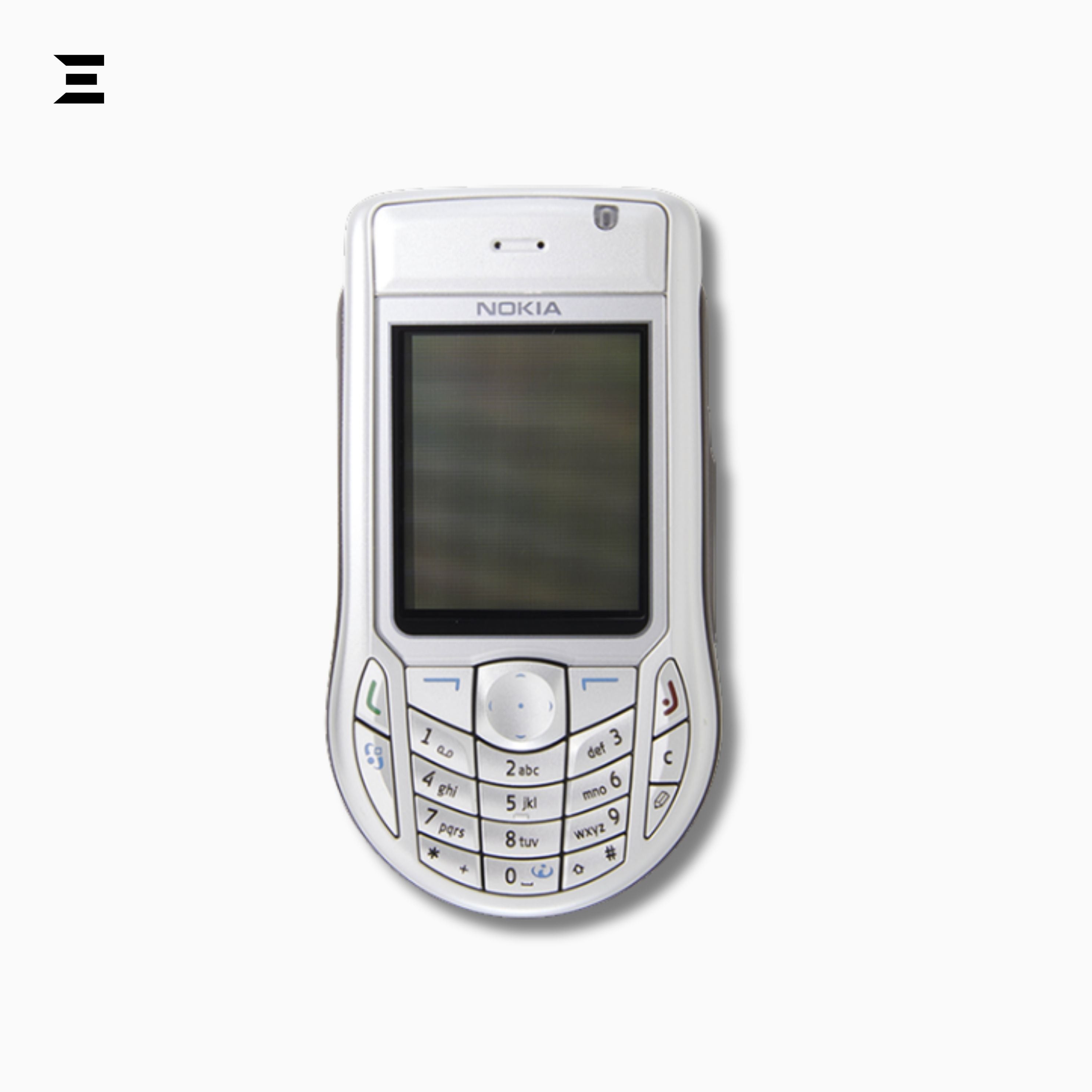 Nokia 6630 Silver (Brand New – Only Phone) | Original Nokia 3G Symbian Mobile Phone | Rare Collector's Edition