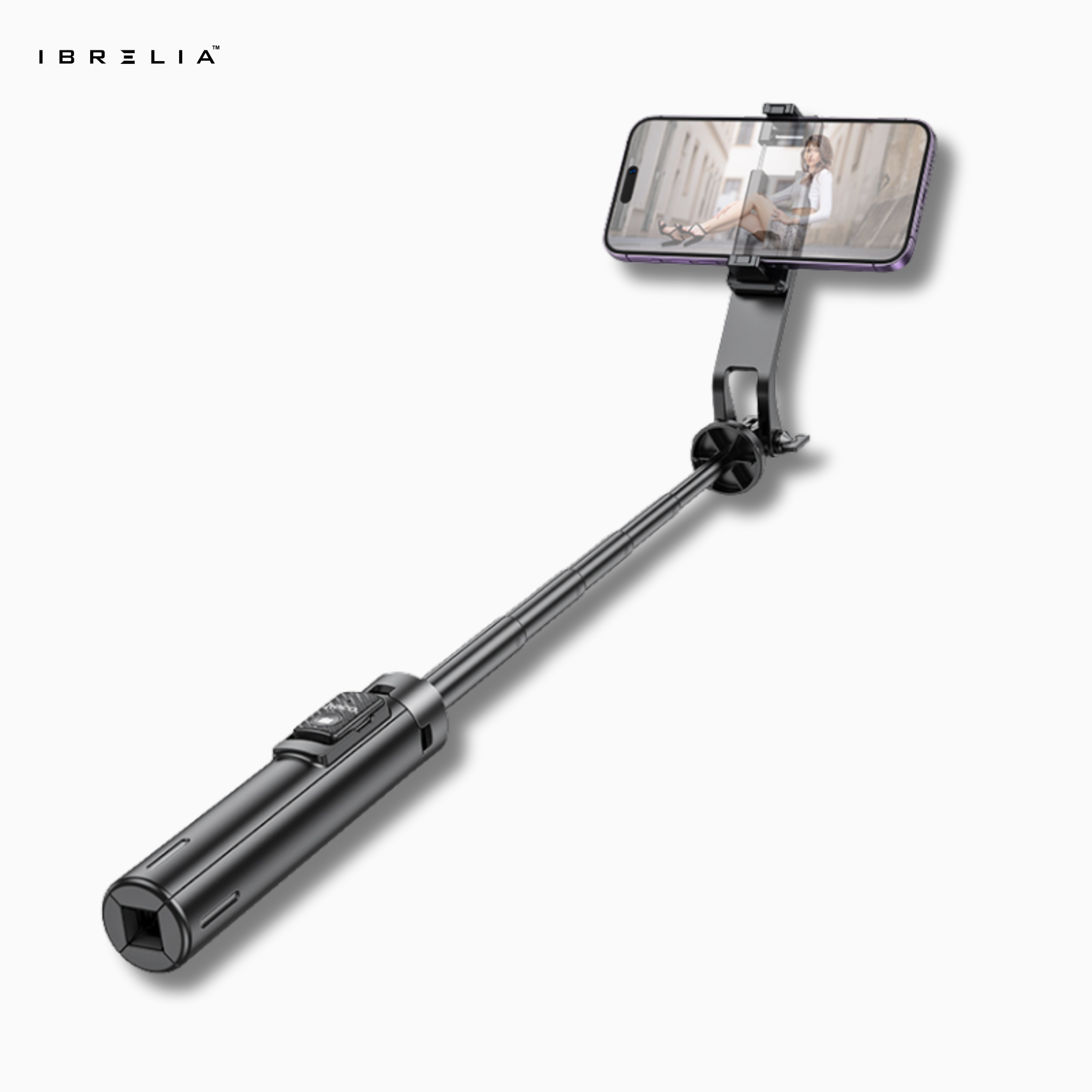 HOCO K21 – 2-in-1 Quadropod Live Streaming Tripod (1.37m Height + Bluetooth Remote) | IBRELIA™