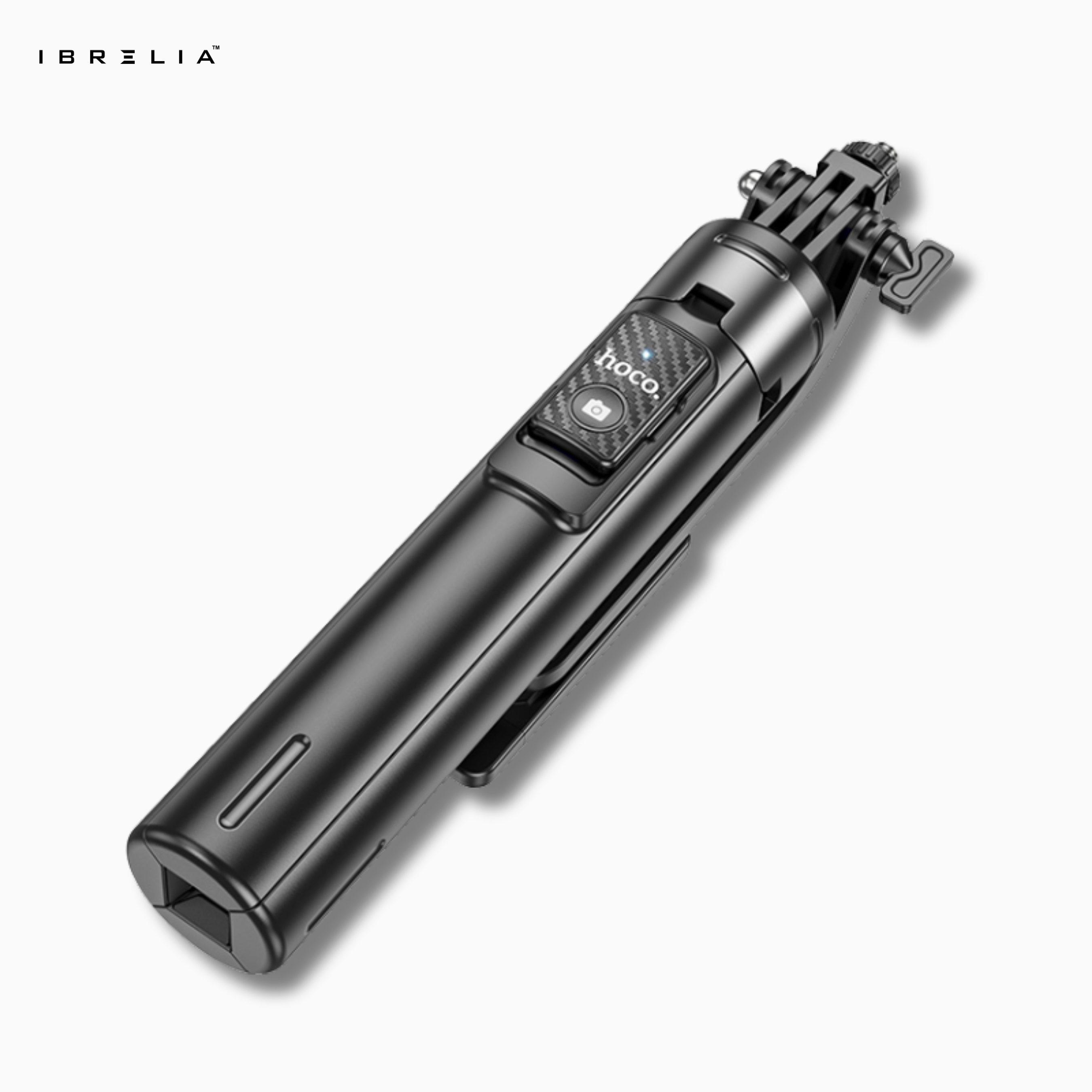 HOCO K21 – 2-in-1 Quadropod Live Streaming Tripod (1.37m Height + Bluetooth Remote) | IBRELIA™