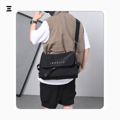 Unisex Crossbody Messenger Bag – Waterproof Oxford Sling | IBRELIA™ IBRELIA