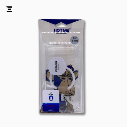 HOTME Printed Transparent MagSafe Case – Monkey Design Shockproof Cover for iPhone | IBRELIA™ IBRELIA