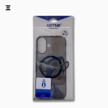 HOTME Printed Transparent MagSafe Case – Monkey Design Shockproof Cover for iPhone | IBRELIA™ IBRELIA