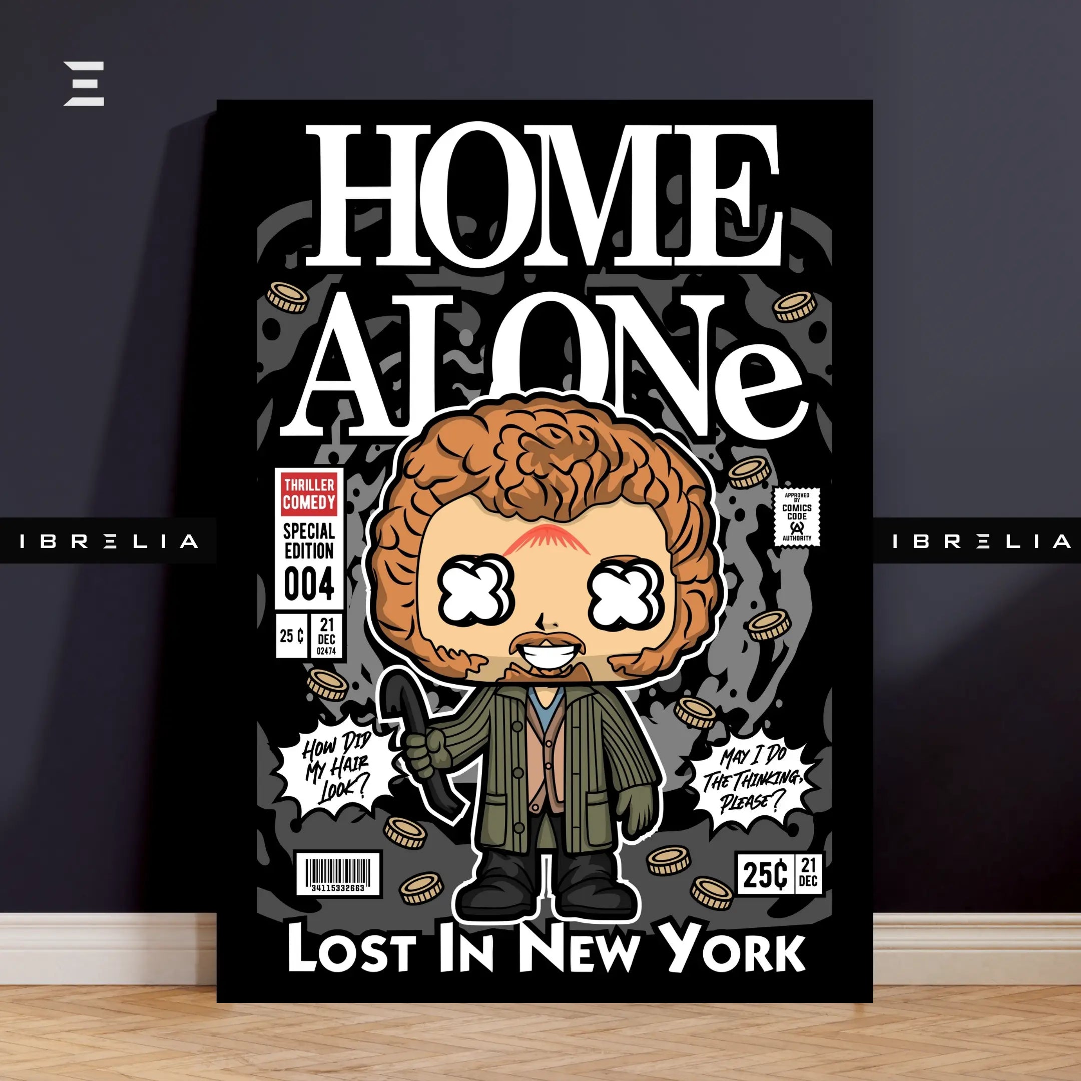 Home Alone Pop Art Resin Wall Art – Lost in New York Edition | IBRELIA IBRELIA