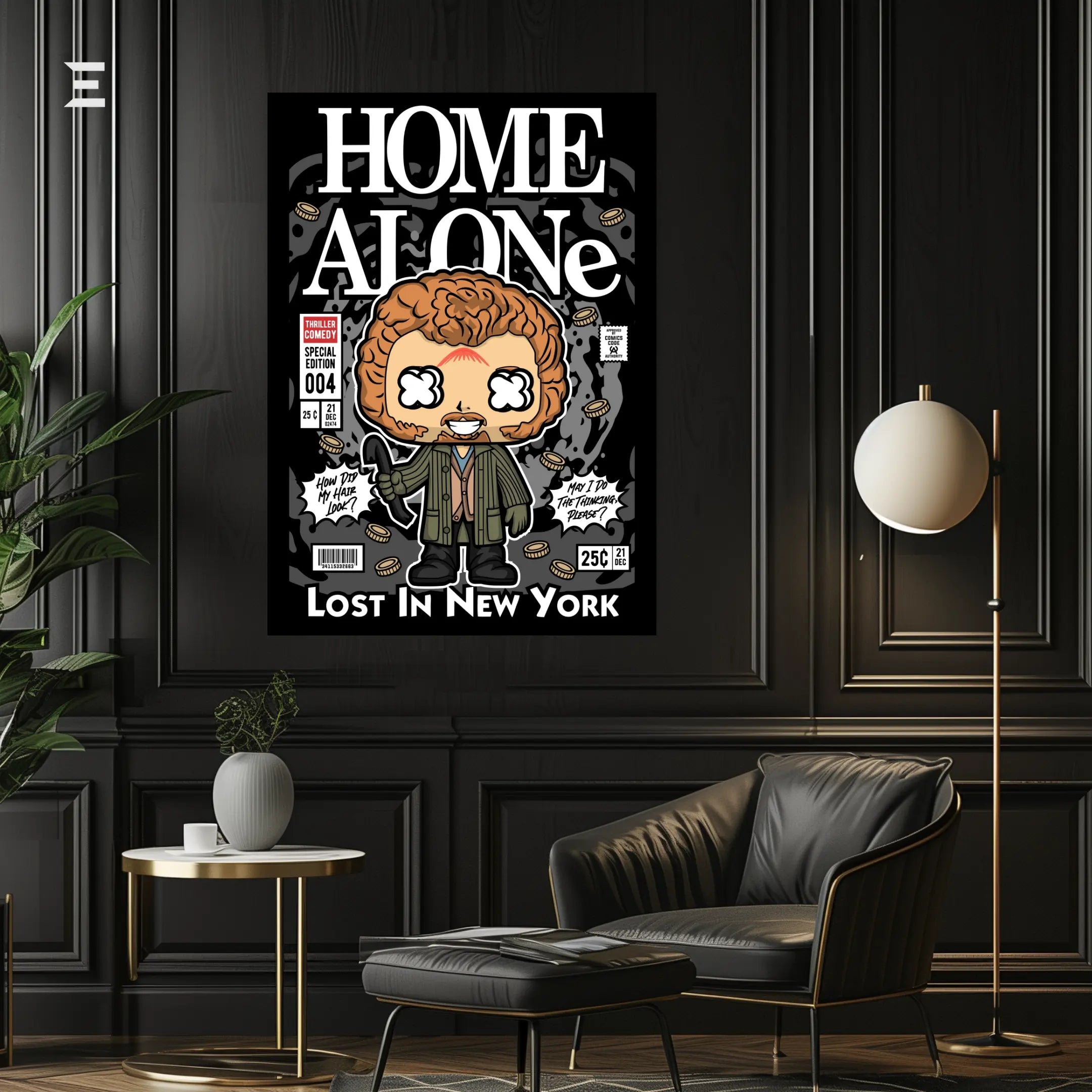 Home Alone Pop Art Resin Wall Art – Lost in New York Edition | IBRELIA IBRELIA