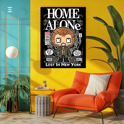 Home Alone Pop Art Resin Wall Art – Lost in New York Edition | IBRELIA IBRELIA