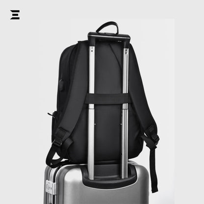 IBRELIA™ Waterproof Anti-Theft Laptop Backpack – Black IBRELIA