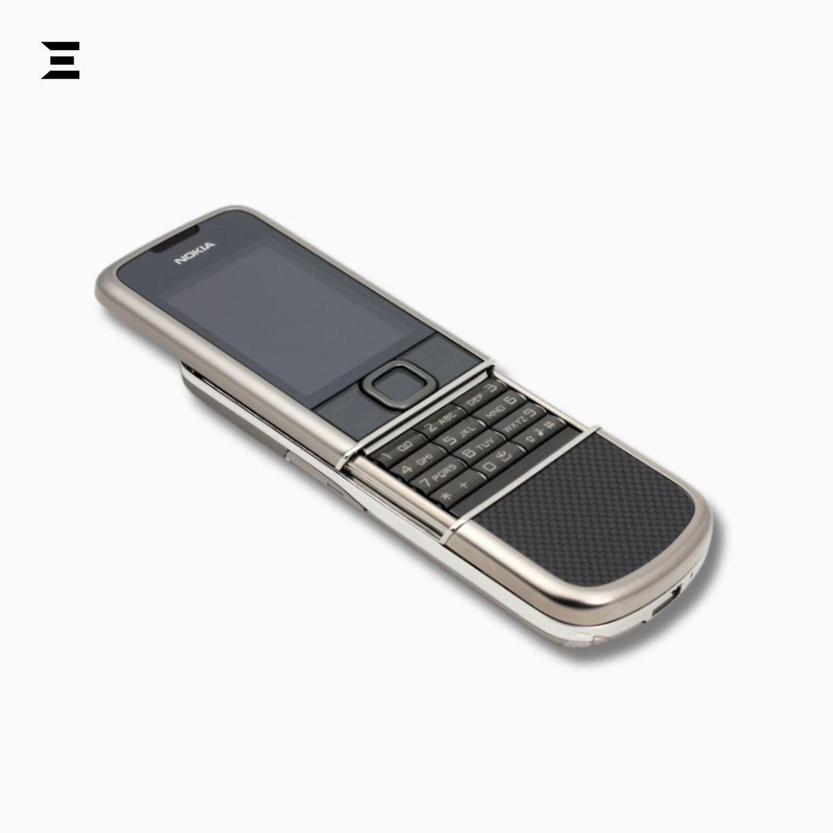 Nokia 8800 Carbon Arte | Pre-Owned | Original Luxury Slider Phone | With Charging Dock & Charger