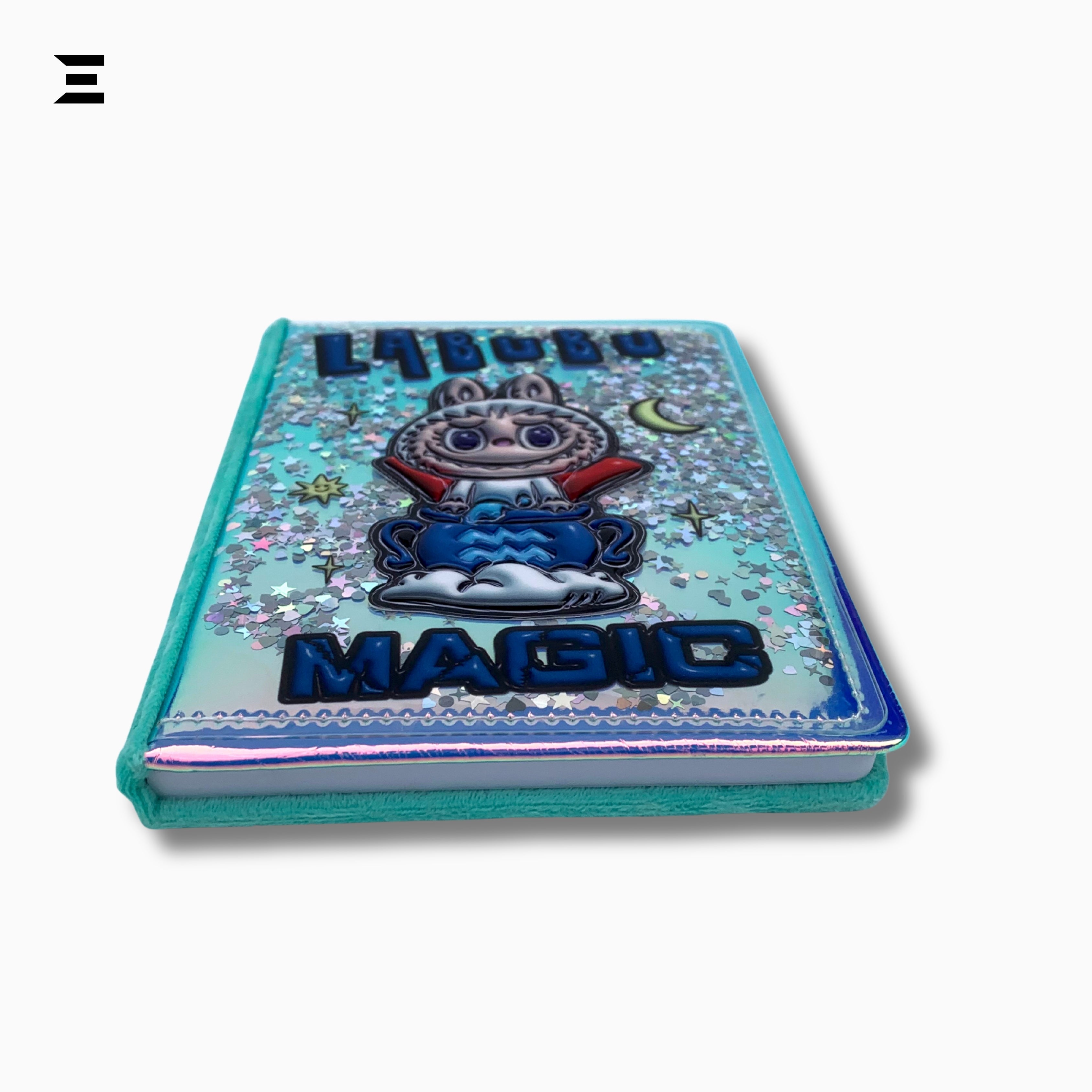 Labubu Magic Glitter Notebook A5 - Size | Cute Cartoon Mini Diary Journal | IBRELIA™ IBRELIA