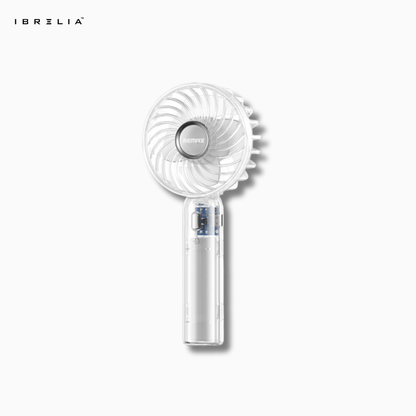 REMAX RS-SF01 Transparent Handheld Mini Fan | Compact Cooling | USB Rechargeable | IBRELIA™