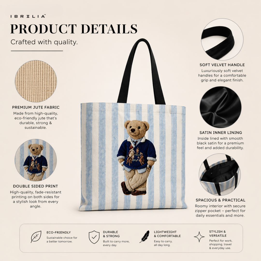 IBRELIA™ Neon Leopard Gradient Tote Bag – Vibrant Abstract Print IBRELIA