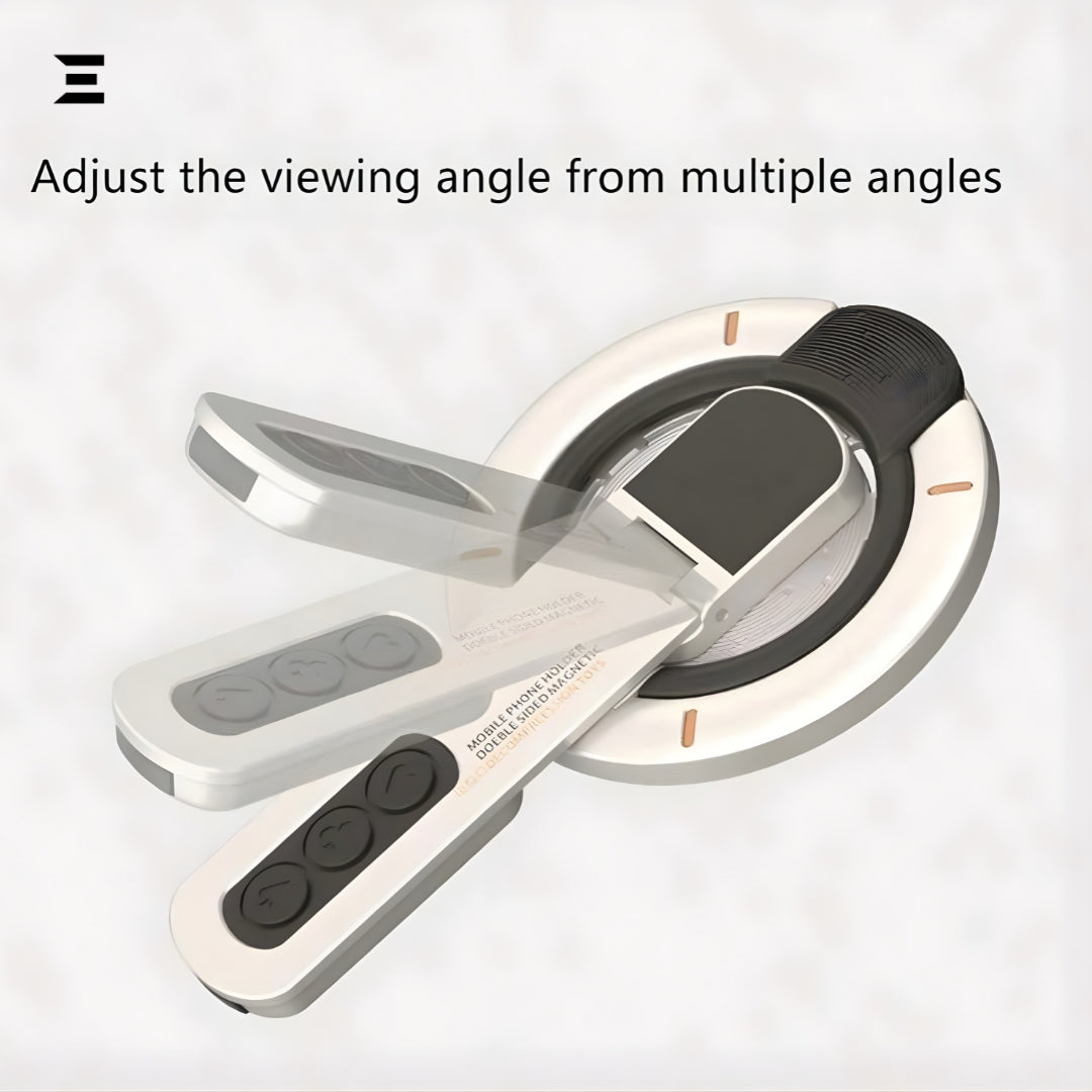 Magnetic Ring Phone Holder – 360° Rotating Stand & Grip