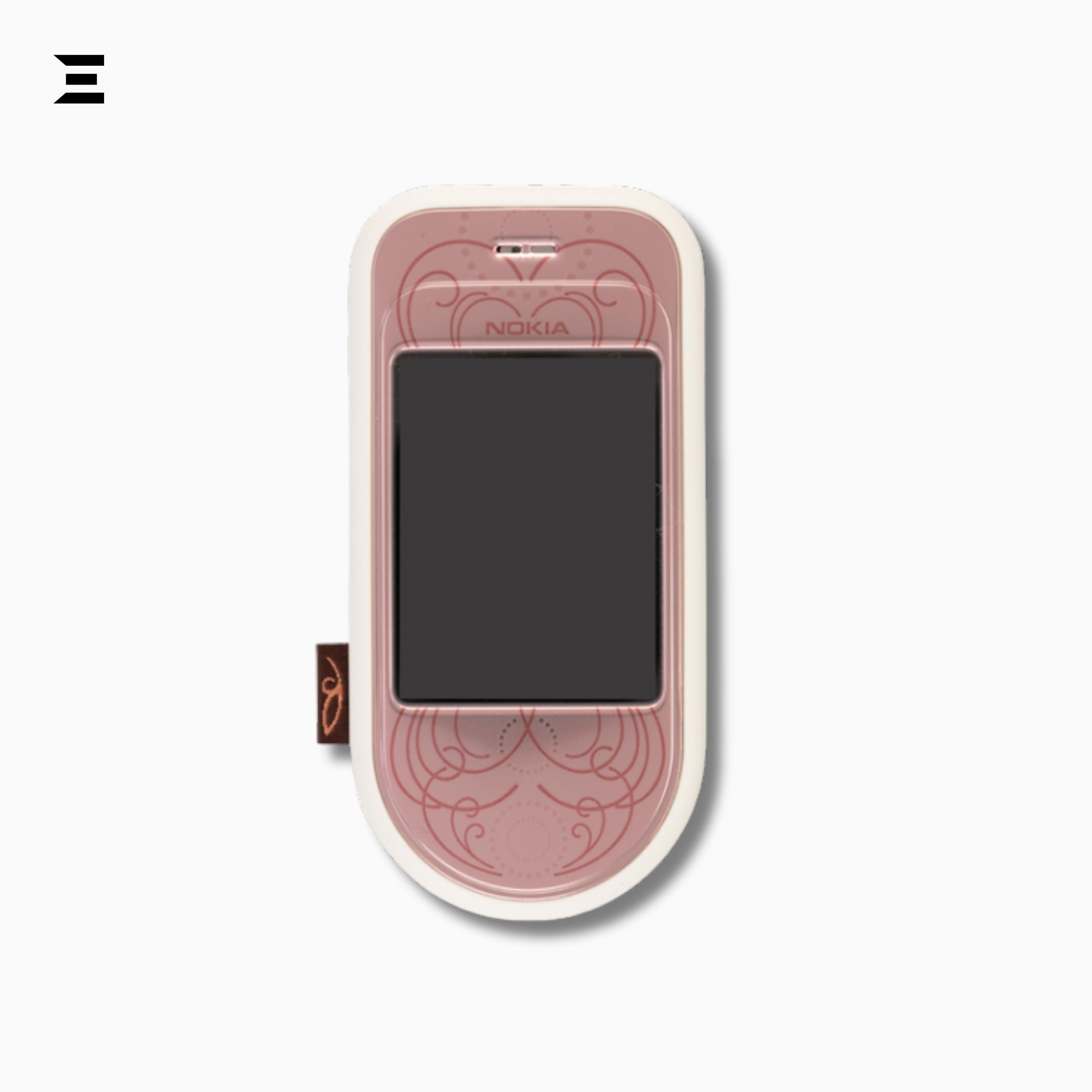 Nokia 7373 Pink & White (Brand New – Only Phone) | Original Nokia Swivel Fashion Phone | Rare Collector's Edition