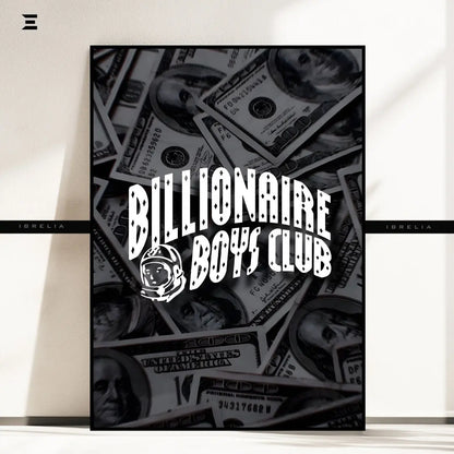 Premium Resin Coated Wall Art – Billionaire Boys Club Dollar Frame | IBRELIA Pakistan IBRELIA