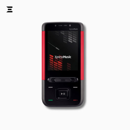 Nokia 5610 XpressMusic Black & Red (Brand New – Only Phone) | Original Nokia Music Slider Phone | Rare Collector's Edition