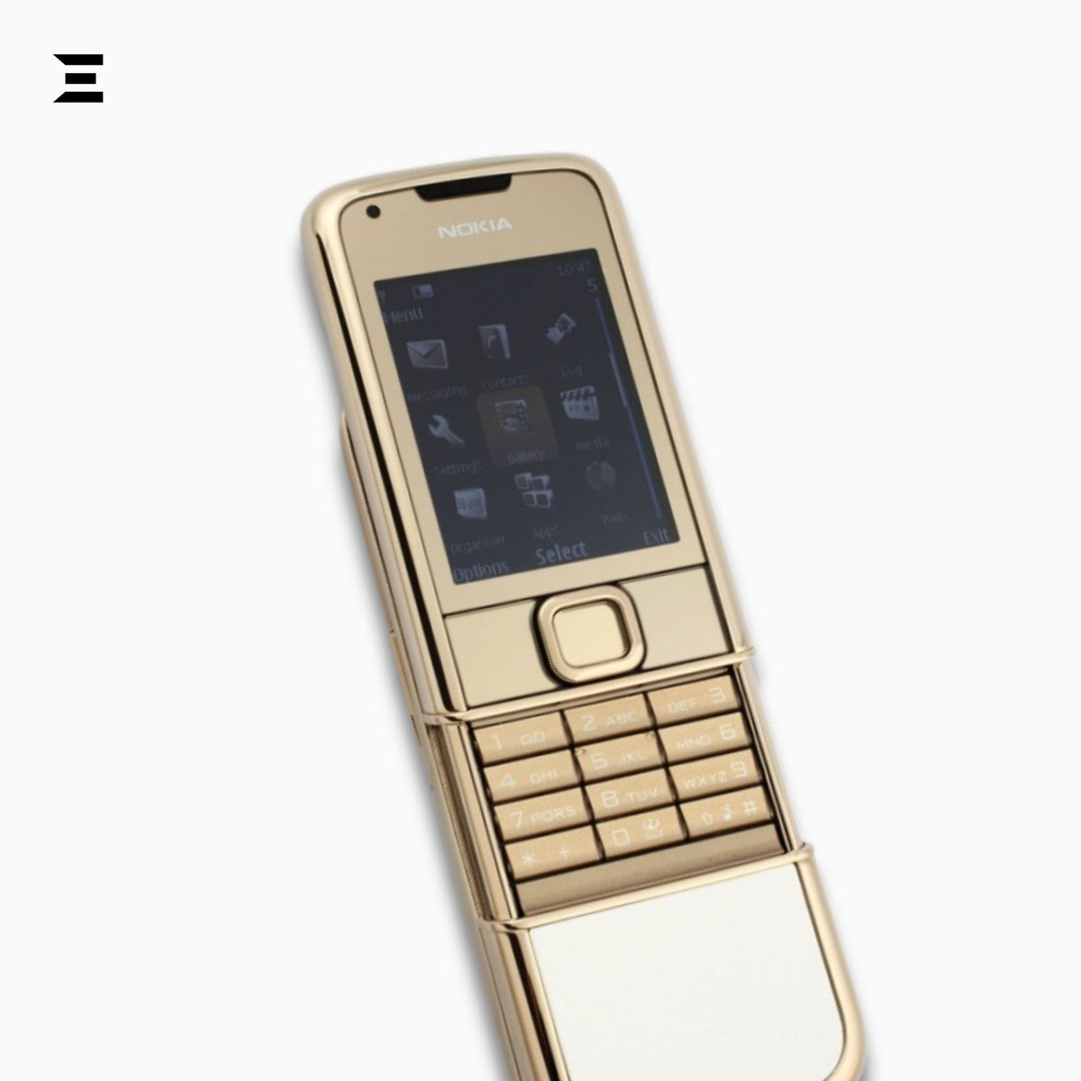 Nokia 8800 Gold Arte | Pre-Owned | Original Luxury Slider Phone | With Charging Dock & Charger