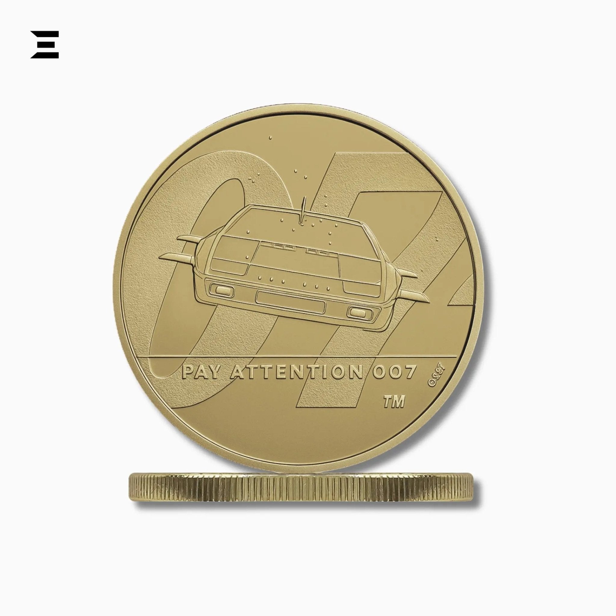 2020 Royal Mint £5 Brilliant Uncirculated Collectable Coin – James Bond 007 2 "Pay Attention 007" - IBRELIA
