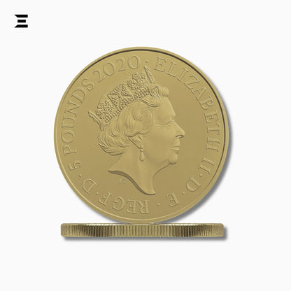 2020 Royal Mint £5 Brilliant Uncirculated Collectable Coin – James Bond 007 2 "Pay Attention 007" - IBRELIA