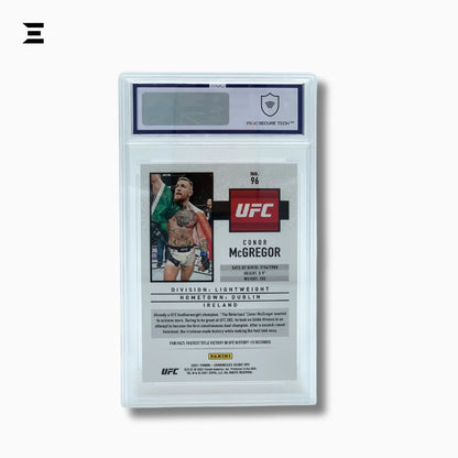 2021 Panini UFC Score #96 Conor McGregor MGC Graded 9 Lightweight Trading Card IBRELIA