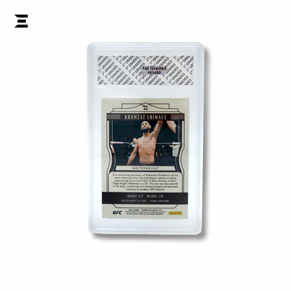 2021 Panini Legacy UFC #44 Khamzat Chimaev Rookie Card – 1st Graded GEM MINT 10 IBRELIA