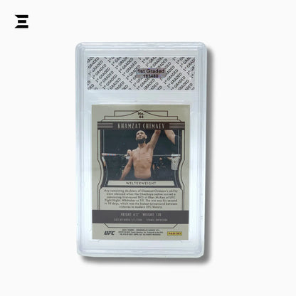 2021 Panini Legacy UFC #44 Khamzat Chimaev Rookie Card – 1st Graded GEM MINT 10 IBRELIA