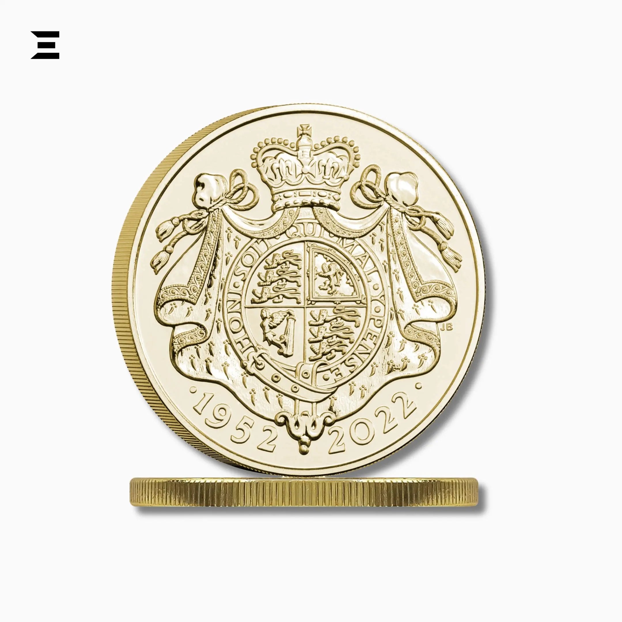 2022 Royal Mint £5 Brilliant Uncirculated Coin – The Queen’s Platinum Jubilee 70 Years IBRELIA
