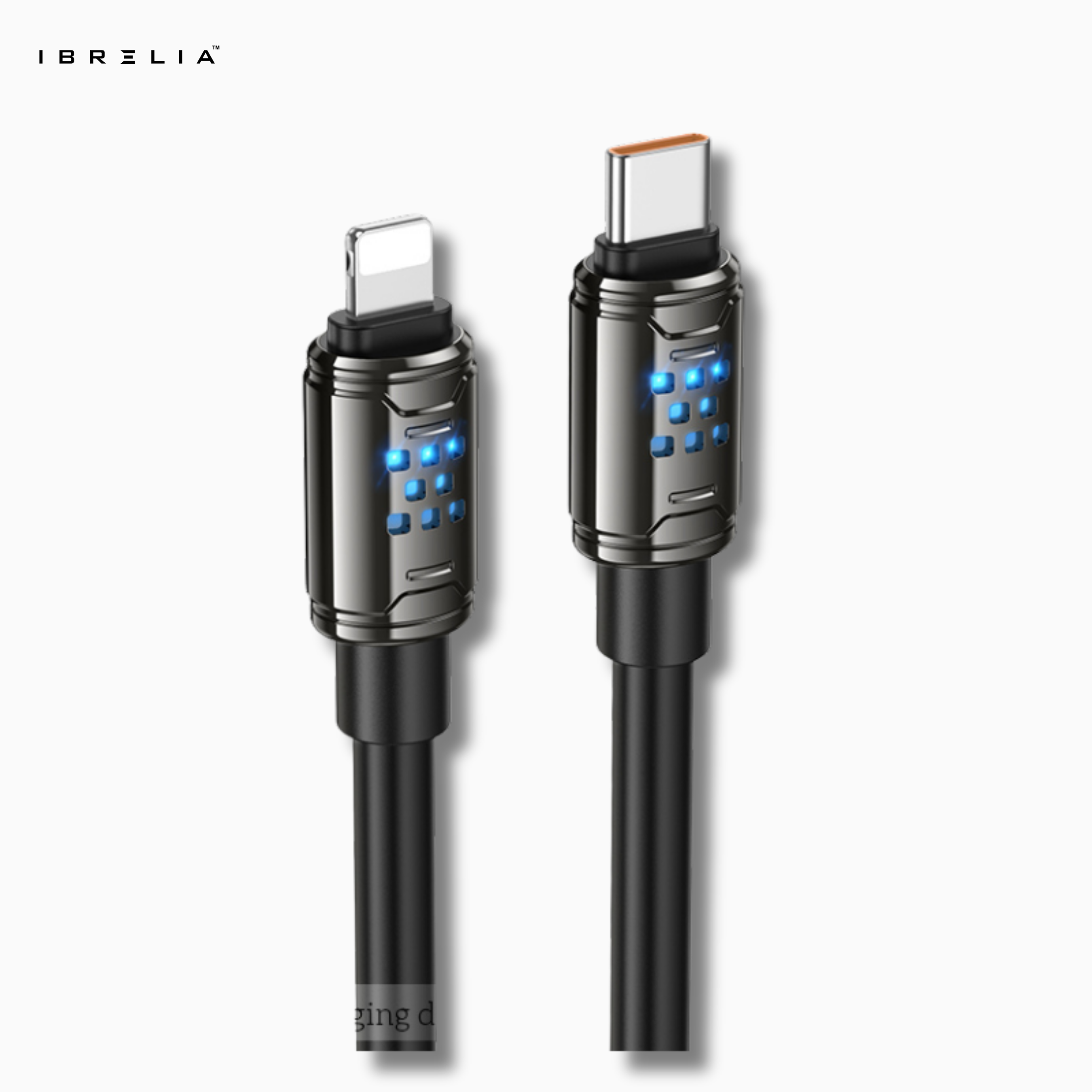 HOCO U143 Joy PD27W Fast Charging Zinc Alloy Data Cable for iPhone | IBRELIA™