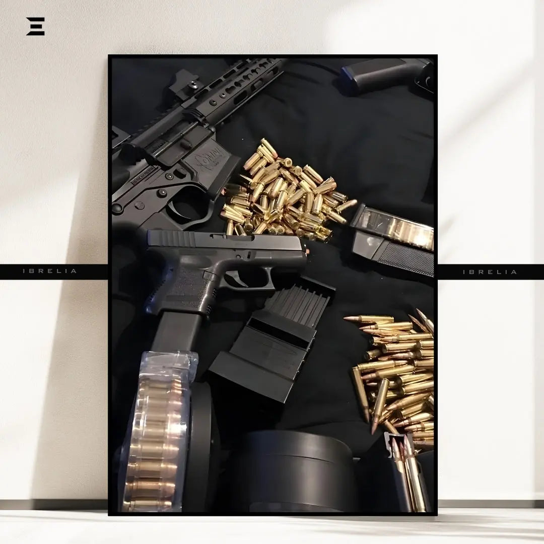 Premium Resin Coated Wall Art – Dark Masculine Abstract Collectible | IBRELIA Pakistan IBRELIA