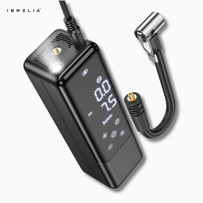 HOCO ZP5 May Smart Air Pump – 20-Cylinder High Power Portable Inflator with 3m Cable | IBRELIA™