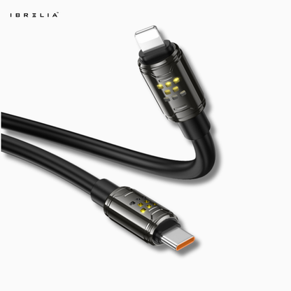 HOCO U143 Joy PD27W Fast Charging Zinc Alloy Data Cable for iPhone | IBRELIA™
