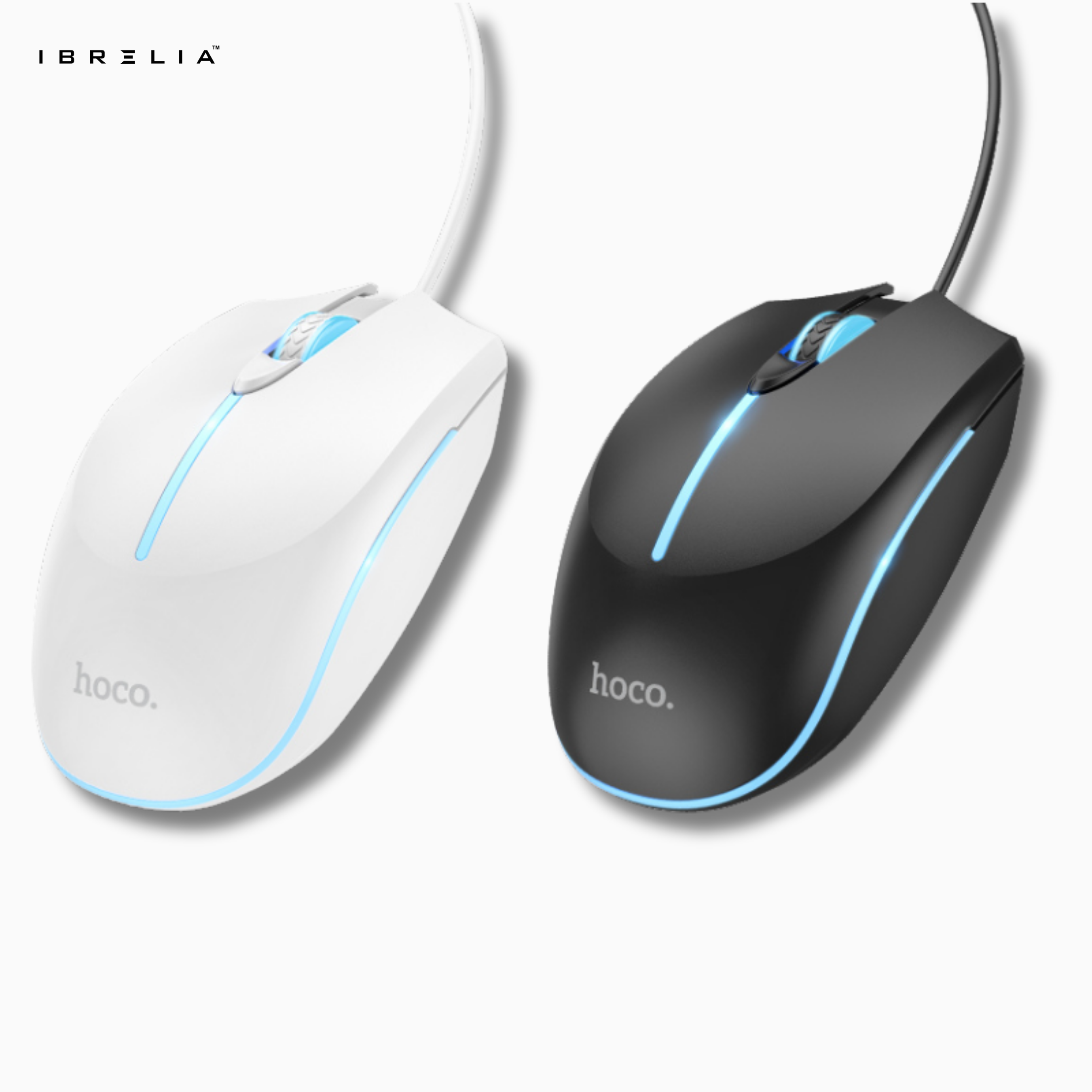 HOCO GM37 – 2400 DPI Gaming Luminous Wired Mouse | IBRELIA™
