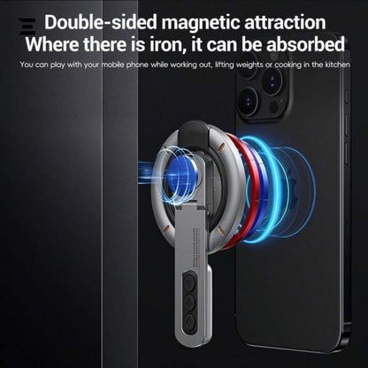 Magnetic Ring Phone Holder – 360° Rotating Stand & Grip IBRELIA