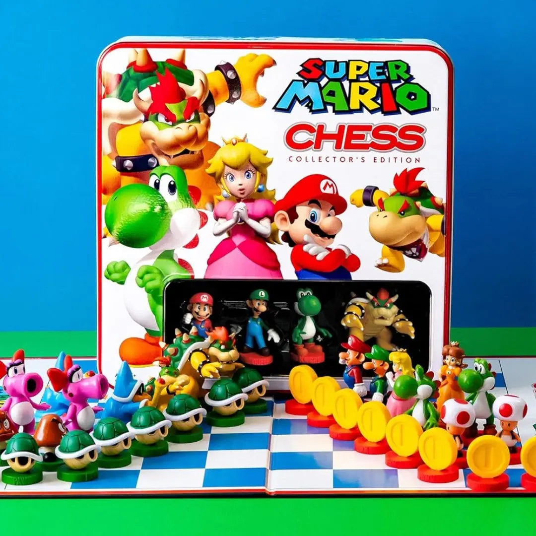Super Mario Chess Collector’s Edition – Official Nintendo Board Game by USAopoly IBRELIA