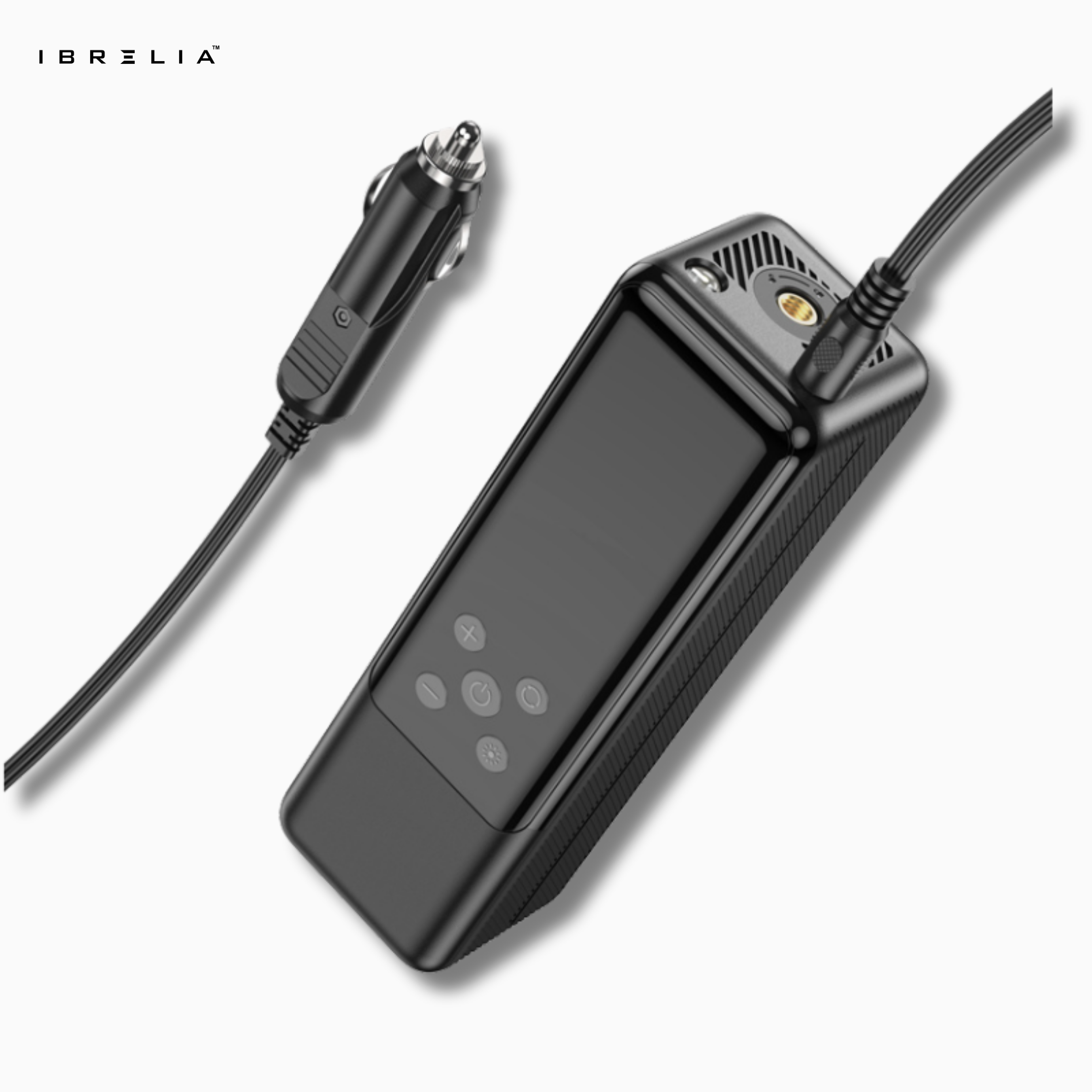 HOCO ZP5 May Smart Air Pump – 20-Cylinder High Power Portable Inflator with 3m Cable | IBRELIA™