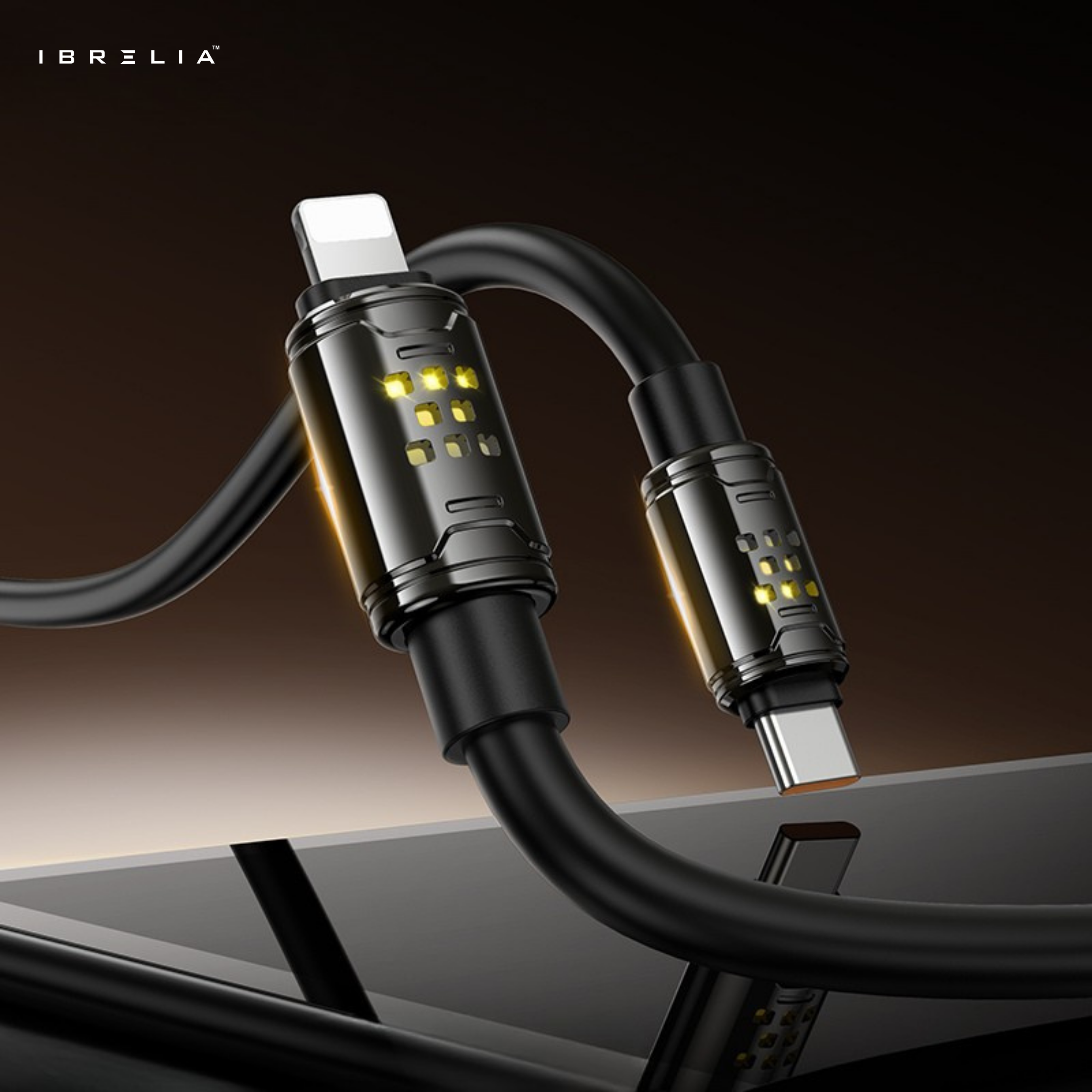 HOCO U143 Joy PD27W Fast Charging Zinc Alloy Data Cable for iPhone | IBRELIA™