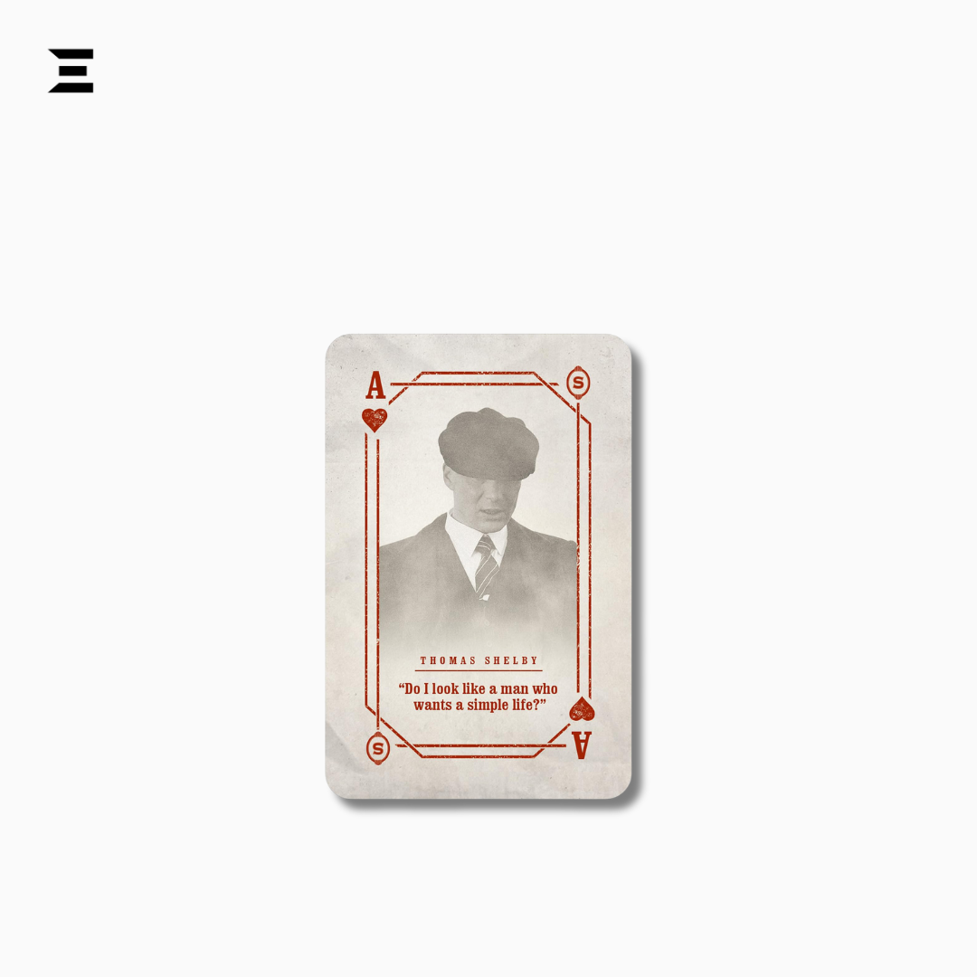 Waddingtons Number 1 Peaky Blinders Playing Cards – Official Licensed Deck IBRELIA