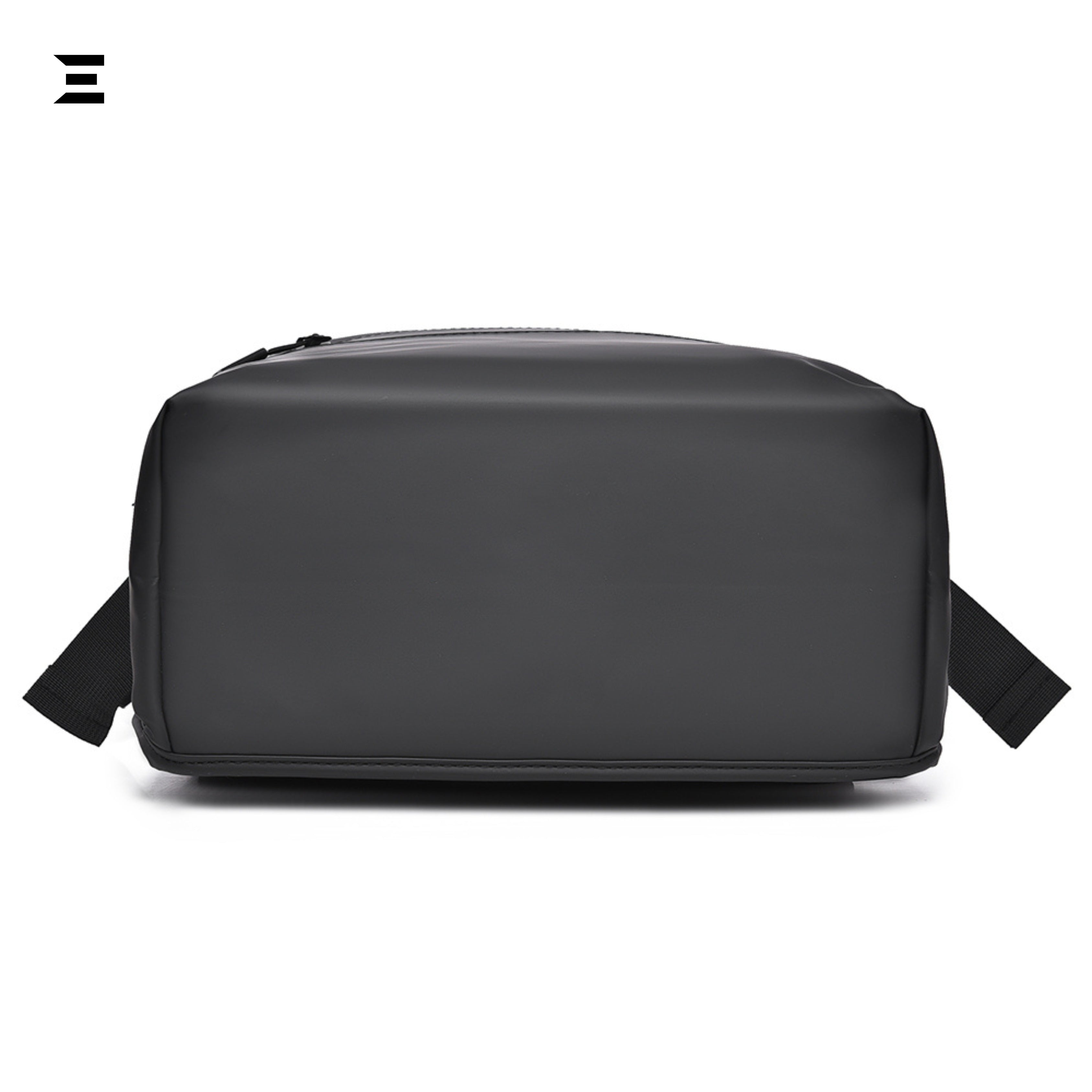 IBRELIA™ Waterproof Roll-Top Laptop Backpack – Black Minimalist Edition IBRELIA