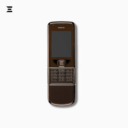 Nokia 8800 Sapphire Arte Brown | Pre-Owned | Original Luxury Slider Phone | With Charging Dock & Charger