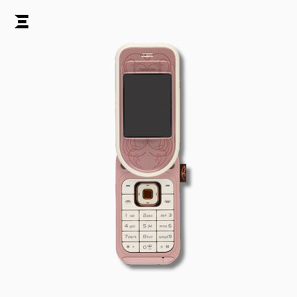 Nokia 7373 Pink & White (Brand New – Only Phone) | Original Nokia Swivel Fashion Phone | Rare Collector's Edition