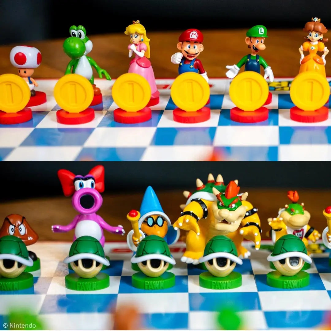 Super Mario Chess Collector’s Edition – Official Nintendo Board Game by USAopoly IBRELIA