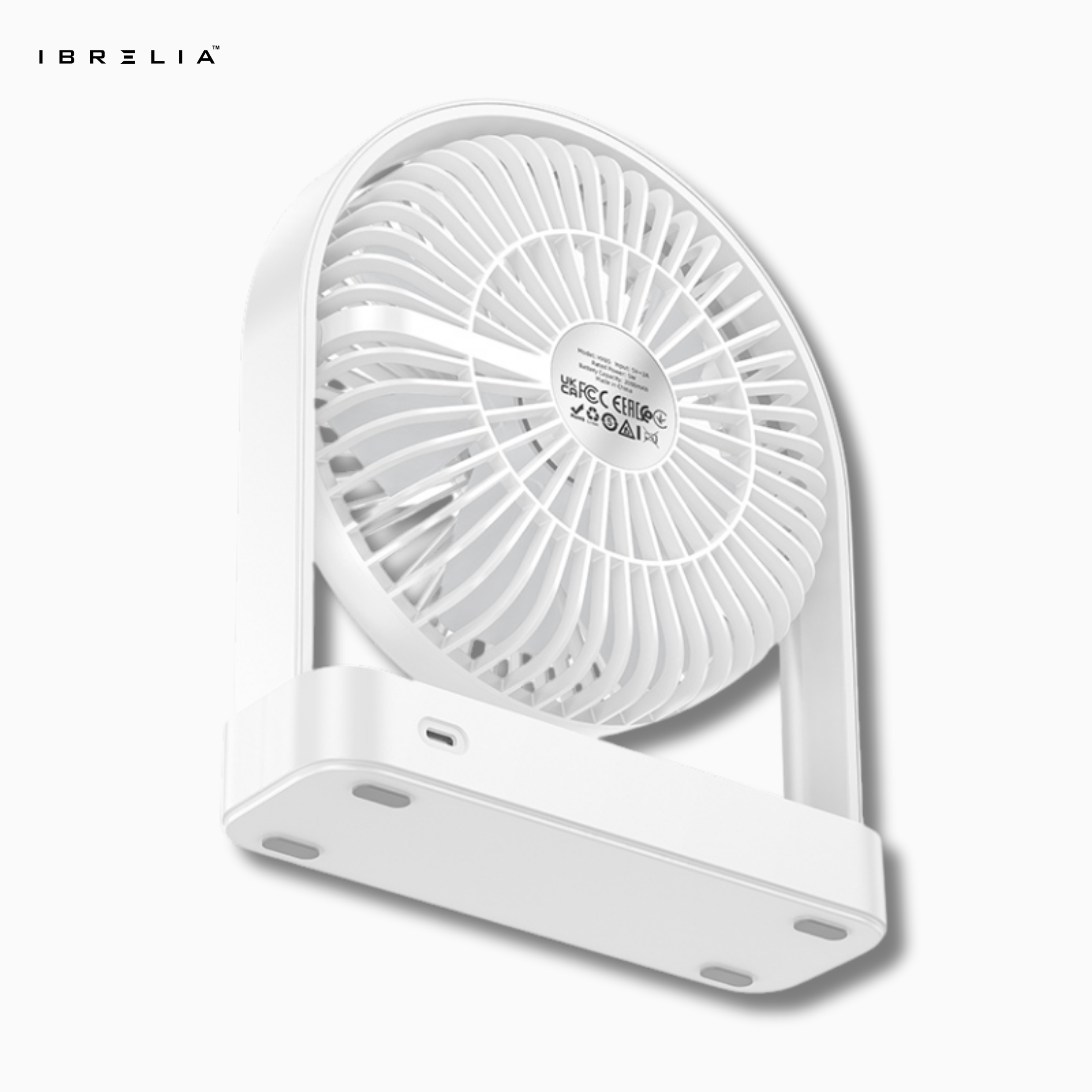 HOCO HX65 – Ultra-Thin & Quiet Powerful Desktop Fan | IBRELIA™