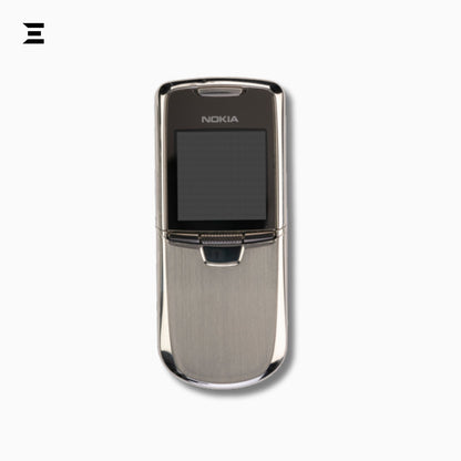 Nokia 8800 Sirocco Silver | Pre-Owned | Original Luxury Slider Phone | Only Phone with Charger