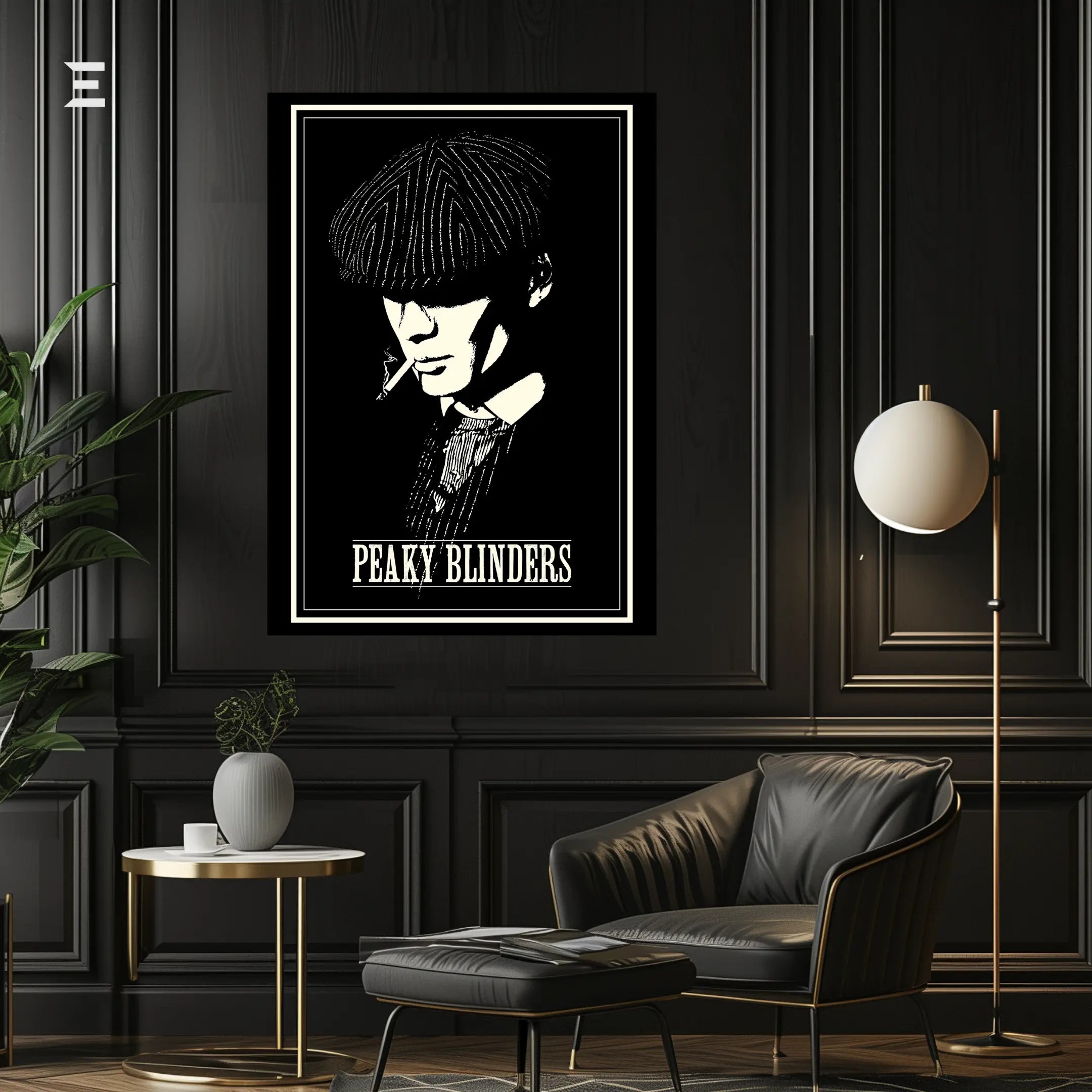 Peaky Blinders Resin Wall Art – Thomas Shelby Edition | IBRELIA IBRELIA