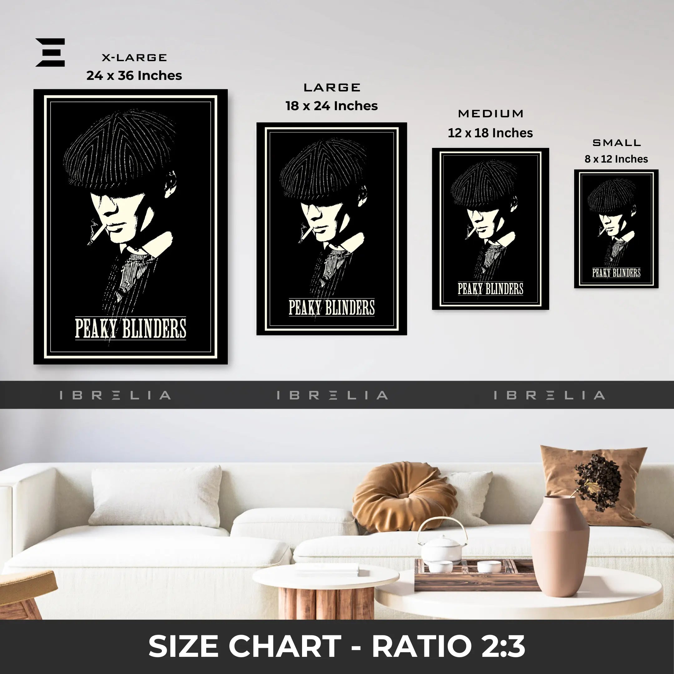 Peaky Blinders Resin Wall Art – Thomas Shelby Edition | IBRELIA IBRELIA