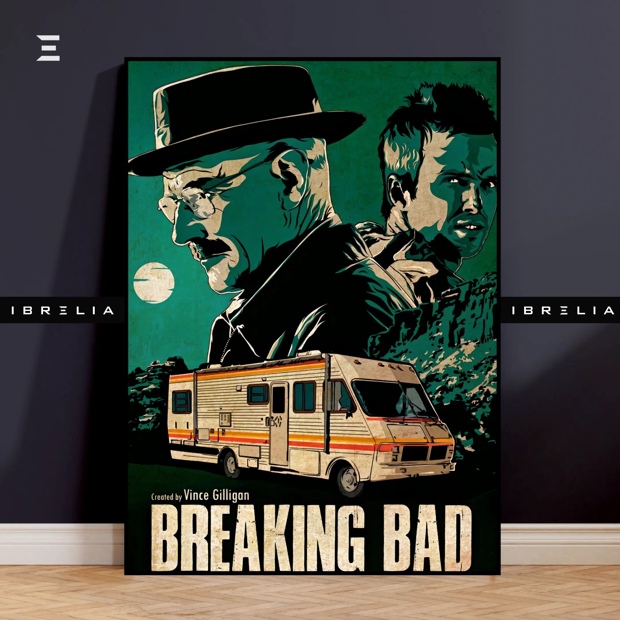 Breaking Bad Resin Wall Art – Walter White & Jesse Pinkman Edition | IBRELIA IBRELIA