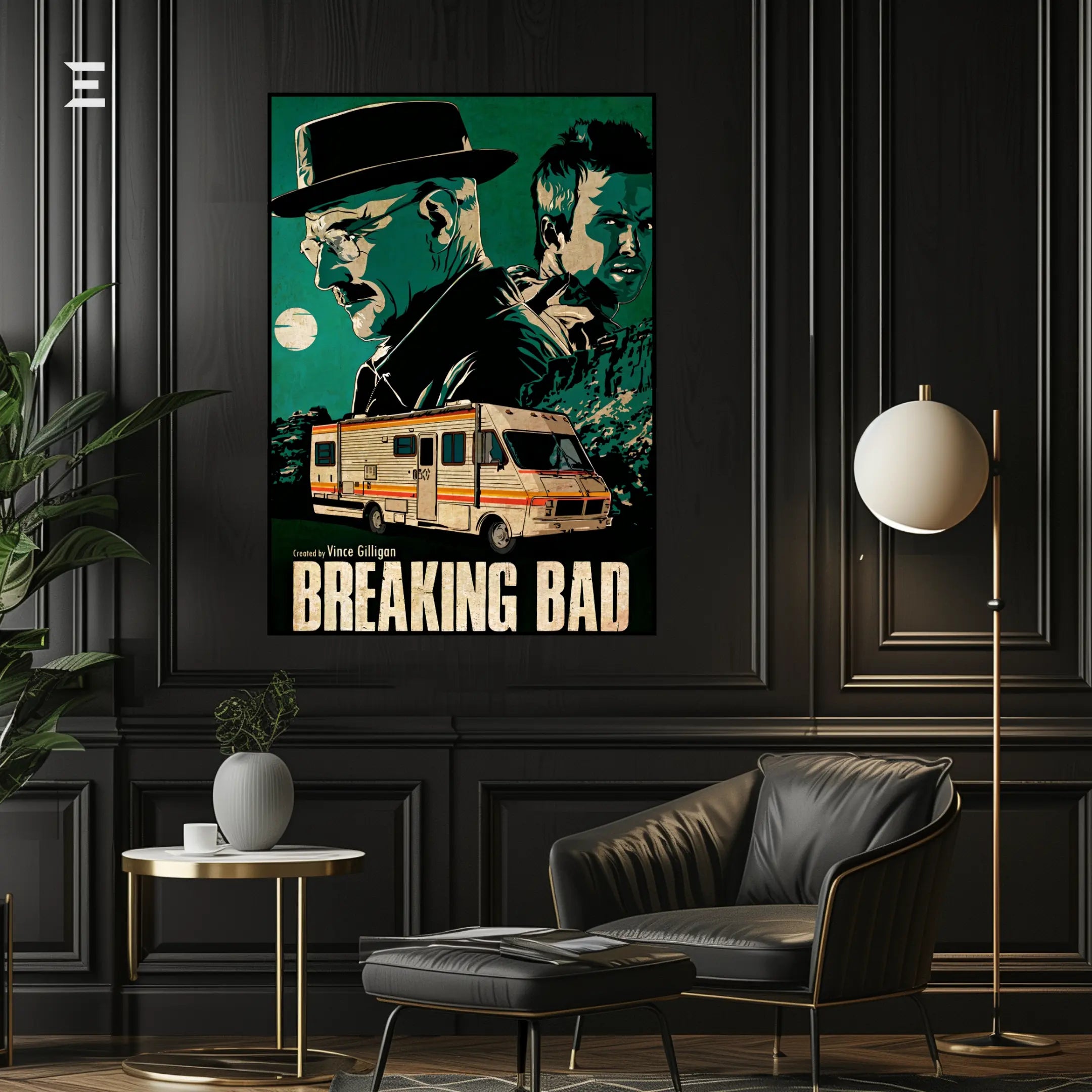 Breaking Bad Resin Wall Art – Walter White & Jesse Pinkman Edition | IBRELIA IBRELIA