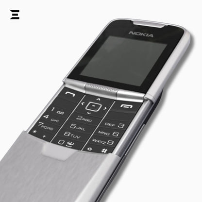 Nokia 8800 Sirocco Silver | Pre-Owned | Original Luxury Slider Phone | Only Phone with Charger