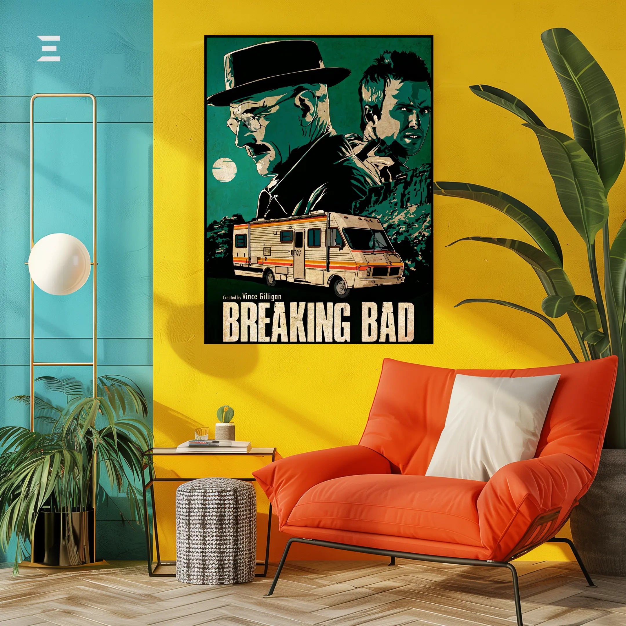 Breaking Bad Resin Wall Art – Walter White & Jesse Pinkman Edition | IBRELIA IBRELIA