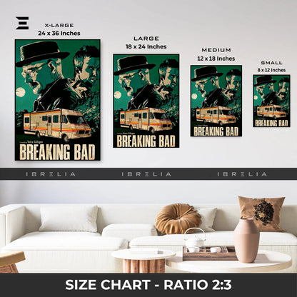 Breaking Bad Resin Wall Art – Walter White & Jesse Pinkman Edition | IBRELIA IBRELIA