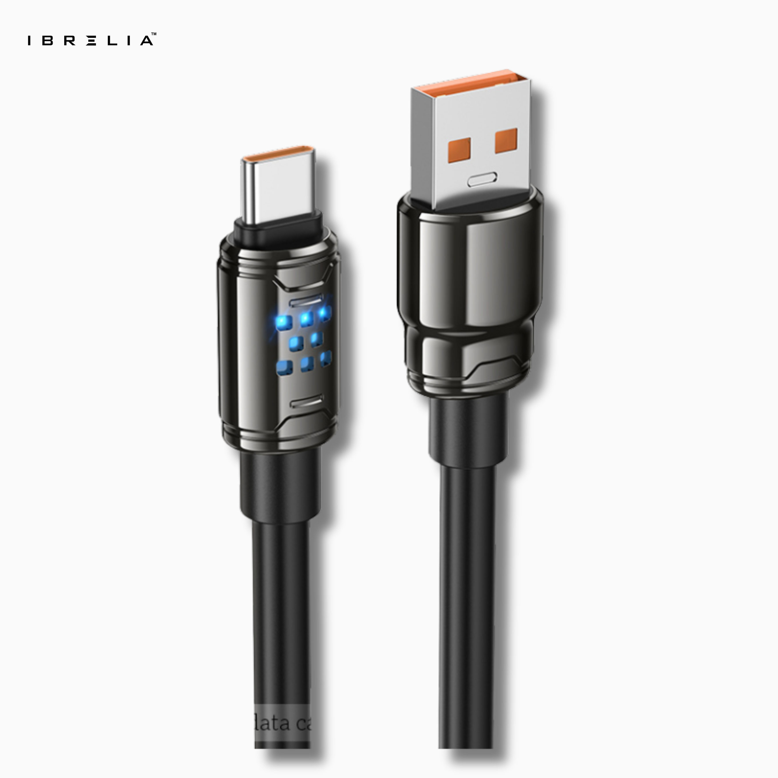 HOCO U143 Joy 5A Ultra-Thick Zinc Alloy Fast Charging Cable (Type-C) | IBRELIA™